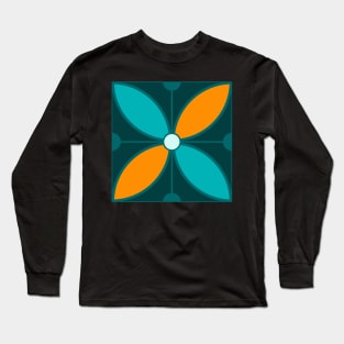 Quadrant flower Long Sleeve T-Shirt